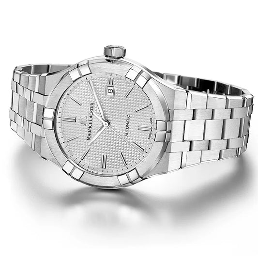 Maurice Lacroix Aikon AI6008-SS002-130-1 herreklokke i stål, bilde 2 av 2