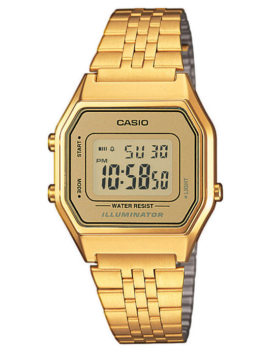 Casio Vintage LA680WEGA-9ER klokke i stål