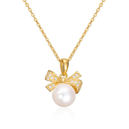 Anheng "Chic Bow" Cz i forgylt sølv Artikkelnr: 3062745 - Bjerveur.noAnheng "Chic Bow" Cz i forgylt sølv Artikkelnr: 3062745