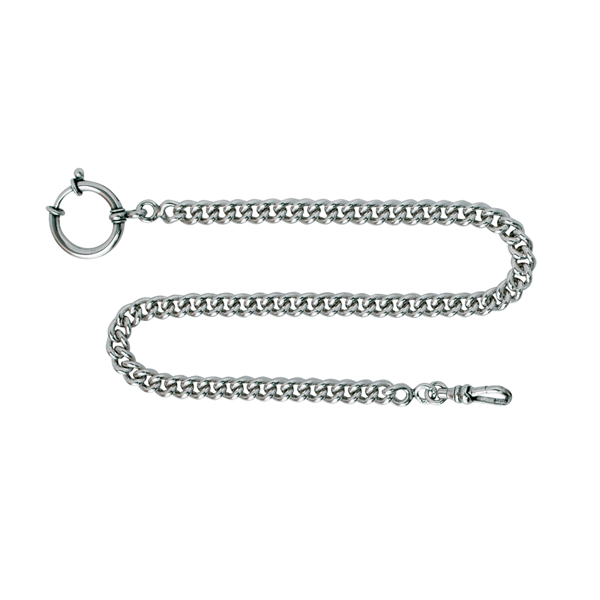 Klokkekjede 34 cm panser, oksidert 341100