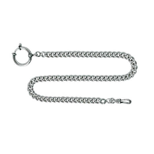 Klokkekjede 34 cm panser, oksidert 341100