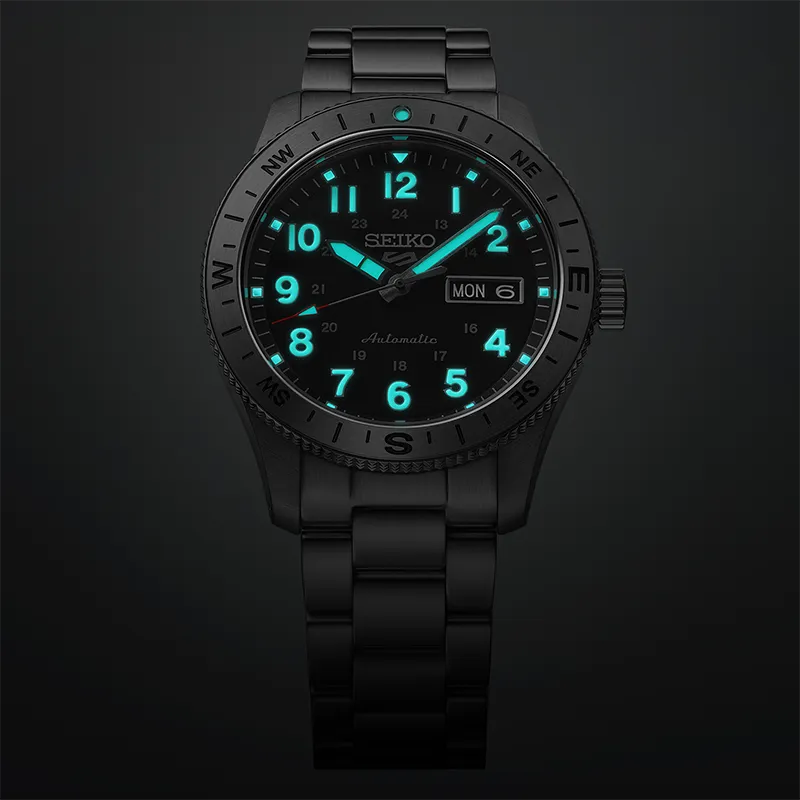 Seiko 5 Sports HDB006K1 Herreklokke i Stål - Kvarts, 39 mm, bilde 5