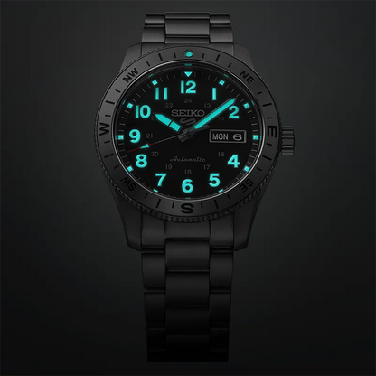 Seiko 5 Sports HDB006K1 Herreklokke i Stål - Kvarts, 39 mm, bilde 5