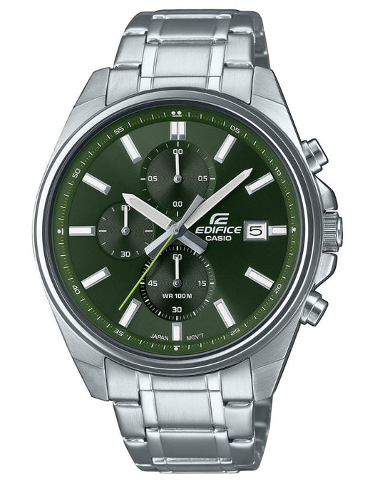 Casio Edifice EFV-610D-3CVUEF herreklokke i stål