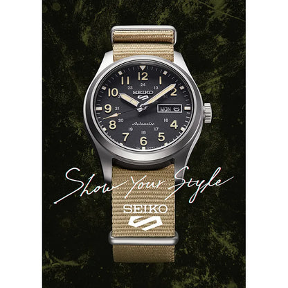 Seiko 5 SRPG35 Herreklokke i Stål - Automatisk