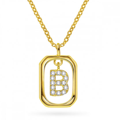 Jewelry Letters anheng i sølv med zirkonia, bokstav, bilde 4 av 57