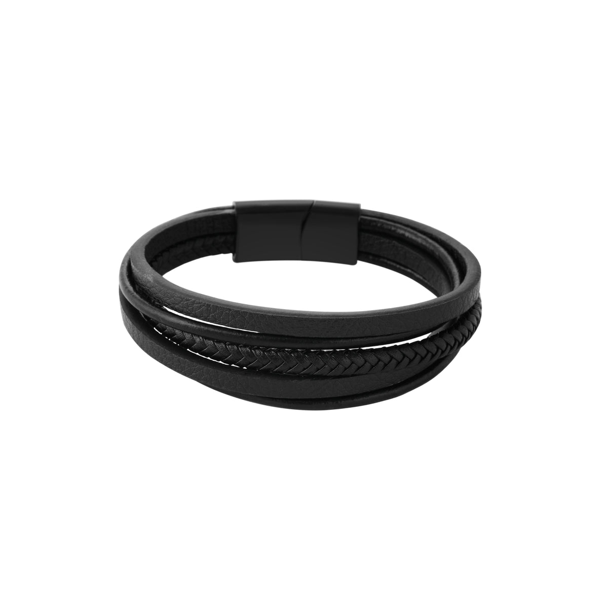 Sander armbånd i lær, 20 mm, 22 cm, nr. 50056-22