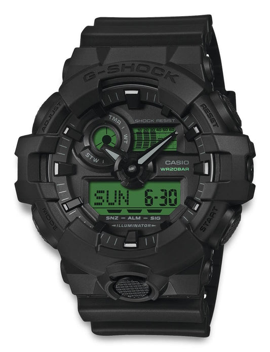 Casio G-Shock GA-700BEG-1AER herreklokke i resin