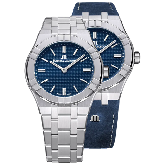 Maurice Lacroix Aikon AI7007-SS00E-430-C herreklokke i stål, bilde 1 av 6