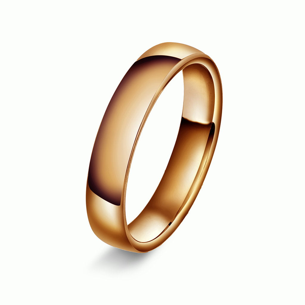 Forever giftering i rhodinert gull, skinnehøyde 1,5 mm, bilde 6 av 12