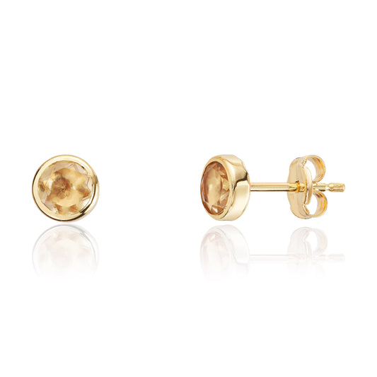 Ørepynt Citrine 585 Artikkelnr: 47308 - Bjerveur.noØrepynt Citrine 585 Artikkelnr: 47308