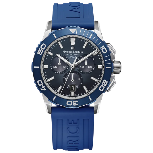 Maurice Lacroix Pontos PT1038-SSL40-430-4 herreklokke i stål