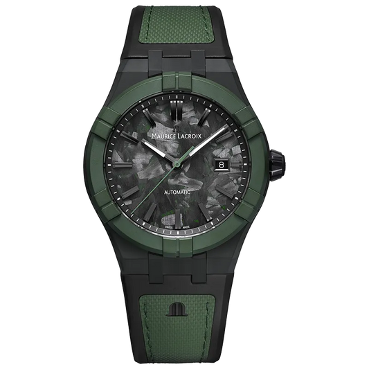 Maurice Lacroix Aikonic AC6008-TTL50-630-2 herreklokke i stål, bilde 1 av 2