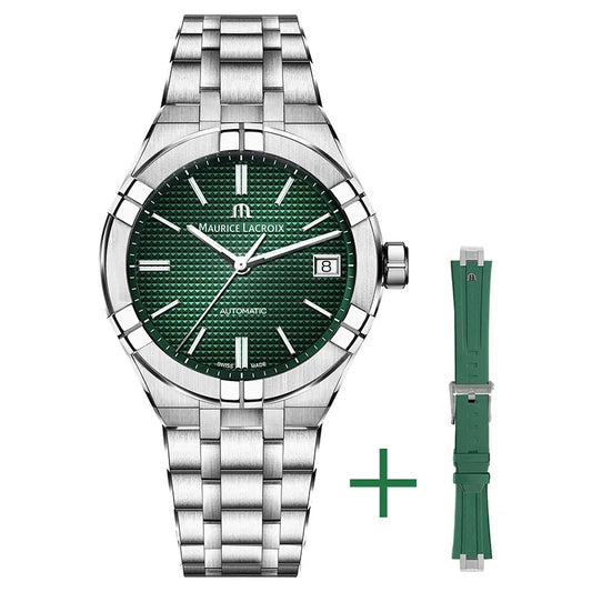 Maurice Lacroix Aikon AI6007-SS00F-630-D herreklokke i stål