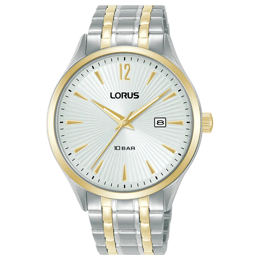 Lorus Classic RH992RX9 herreklokke i stål, bilde 1 av 4