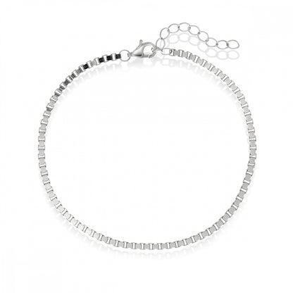 Armbånd i sølv, venezianerkjede 2 mm, bilde 1 av 2