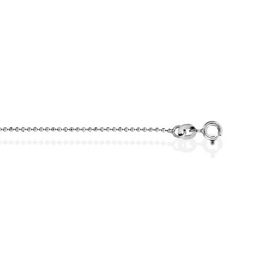 KULEKJEDE I SØLV 1,1 MM 42 CM 44275.42