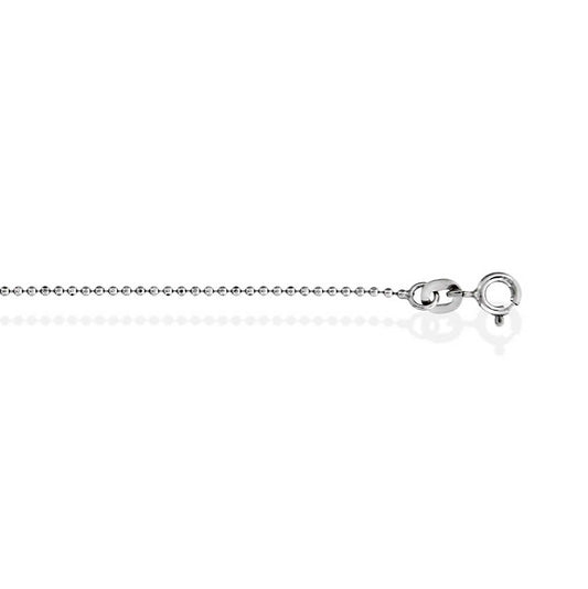 KULEKJEDE I SØLV 1,1 MM 45 CM 44275.45