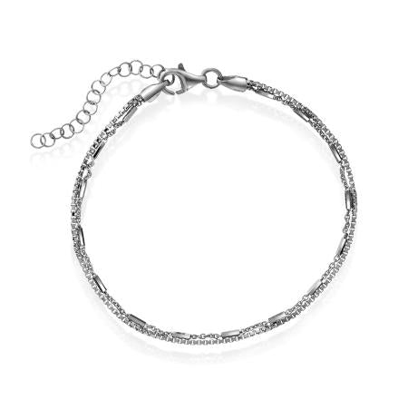 ARMBÅND I SØLV 19 CM 44384.19