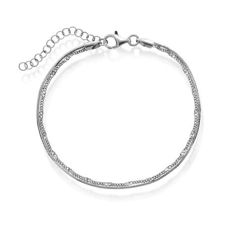 ARMBÅND I SØLV 19 CM 44385.19
