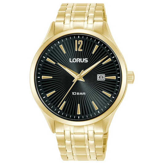 Lorus Classic RH994RX9 herreklokke i stål, bilde 1 av 3