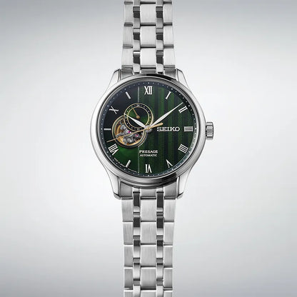 Seiko Presage Herreklokke i Stål - Open Heart SSA463J1, bilde 4
