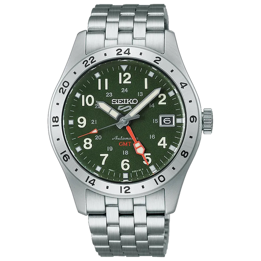 Seiko 5 Sports HDB001K1 herreklokke i stål, bilde 1 av 7