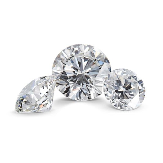 Ring med 1 diamant 0,05 ct