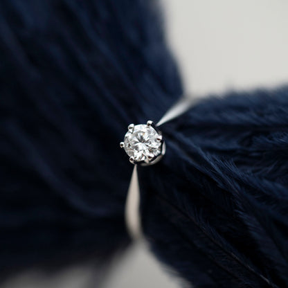 Polaris ring i gull med diamant 0,30 ct TW/SI, str. 48-62, nr. 1213001-30, bilde 3