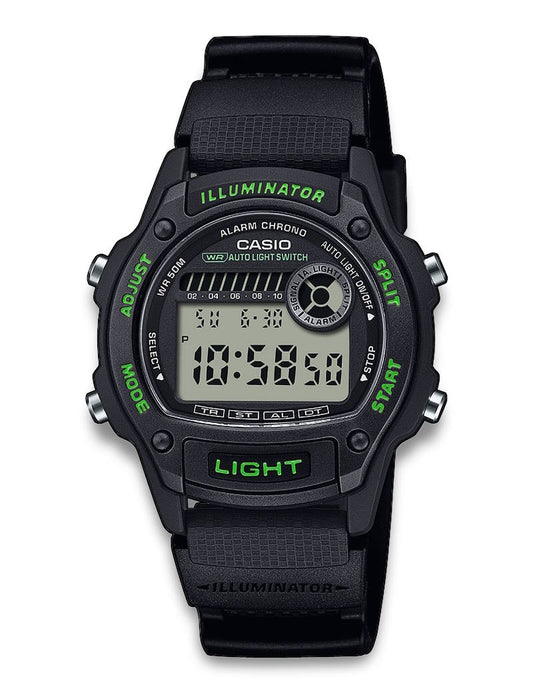 Casio Timeless W-220H-1A3VEF herreklokke i resin