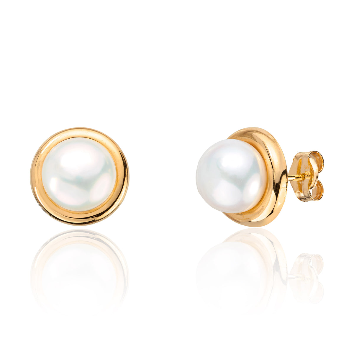 Basic ørepynt 7 mm perle 585 Artikkelnr: 46946 - Bjerveur.noBasic ørepynt 7 mm perle 585 Artikkelnr: 46946