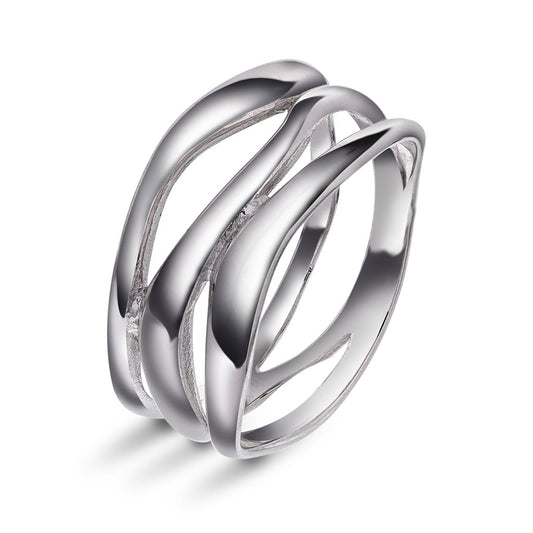 Vibe ring i rhodinert sølv, bilde 1 av 3