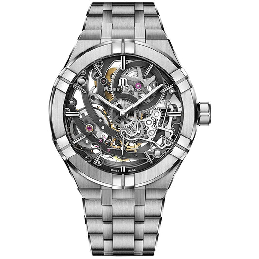 Maurice Lacroix Aikon AI6028-SS002-030-1 herreklokke i stål