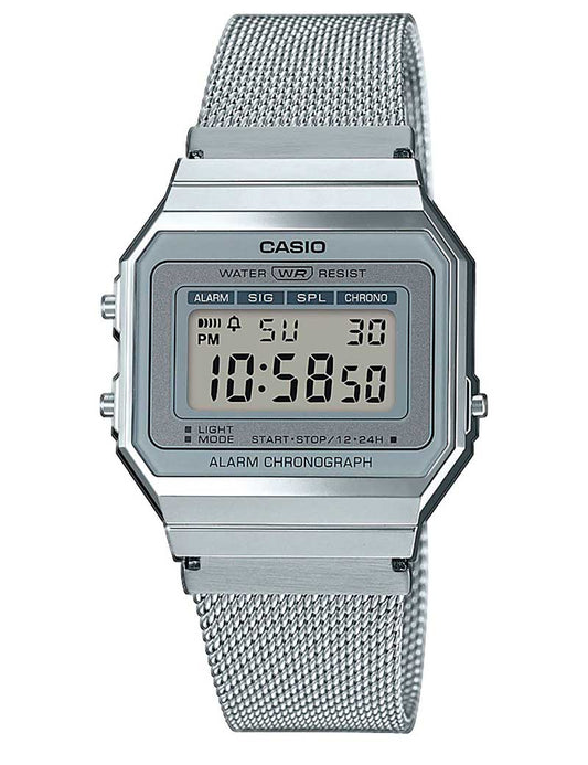 Casio Vintage A700WEM-7AEF dameklokke i resin