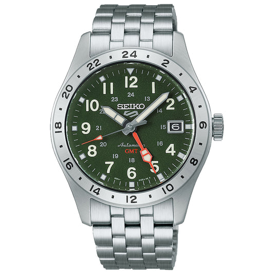 Seiko 5 Sports HDB001K1 herreklokke i stål, bilde 2 av 7