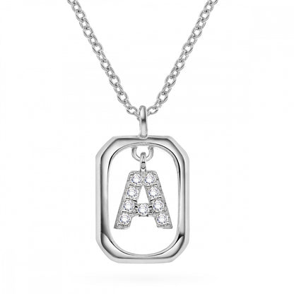 Jewelry Letters anheng i sølv med zirkonia, bokstav, bilde 3 av 57