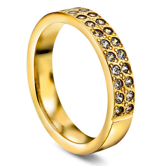 4mm glatt ring, innv.buet 0,56ct WSI N7540 - Bjerveur.no4mm glatt ring, innv.buet 0,56ct WSI N7540