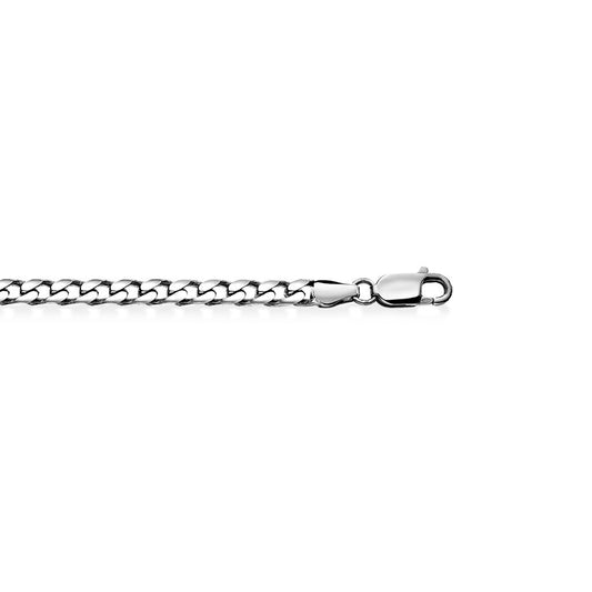 PANSER KJEDE I SØLV 4,3 MM 45 CM 24120145 - Bjerveur.noPANSER KJEDE I SØLV 4,3 MM 45 CM 24120145