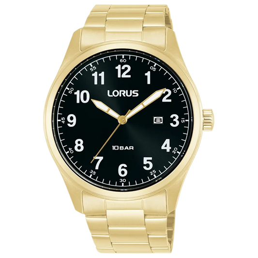 Lorus RH976SX9 herreklokke i stål, bilde 1 av 3