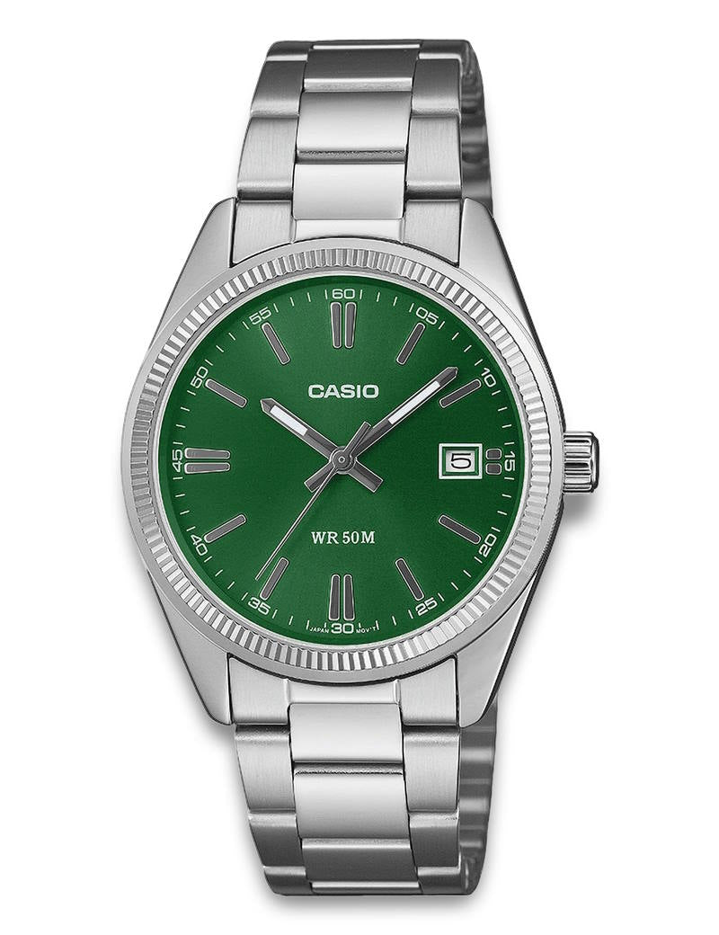 Casio Timeless UTP-1302PD-3A1VEF herreklokke i stål