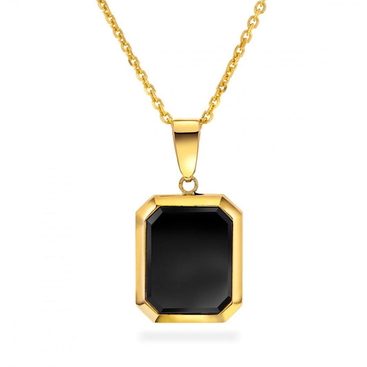 52260 - Anheng i gull med onyx - Bjerveur.no52260 - Anheng i gull med onyx