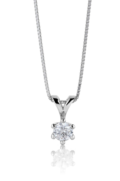 Svolder anheng i 585 gull med diamanter 0,9 ct SI, bilde 2 av 3