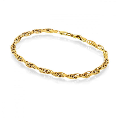 5265 - Gullarmbånd, cordell. 17+2 cm. - Bjerveur.no5265 - Gullarmbånd, cordell. 17+2 cm.