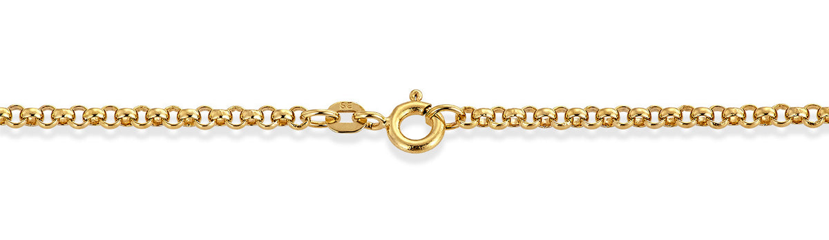 Aurum halskjede, ertekjede 2,5 mm, bilde 7 av 30