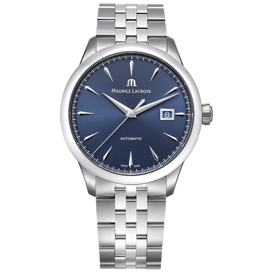 Maurice Lacroix 1975 756008-SS002-430-1 herreklokke i stål, bilde 1 av 2