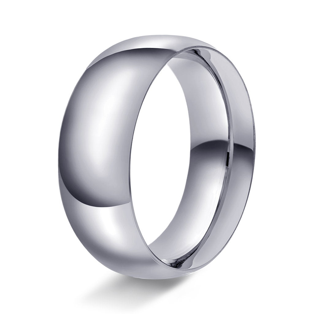 Ring i 950 platina, spissoval, bilde 12 av 12