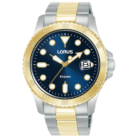 Lorus RS970DX9 herreklokke i stål, bilde 1 av 3