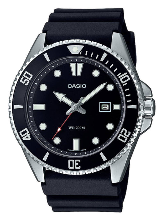 Casio Timeless MDV-107-1A1VEF herreklokke i stål