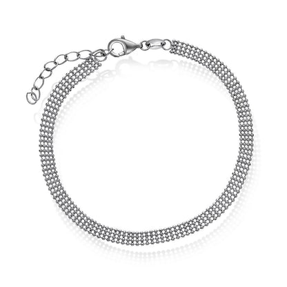 Studio armbånd i 925 sølv, justerbart 16+3 cm, bilde 1 av 3