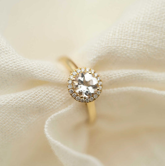 RING I GULL MED DIAMANTER 0,12 CT WSI 59373